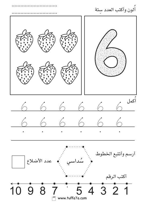 رقم 6