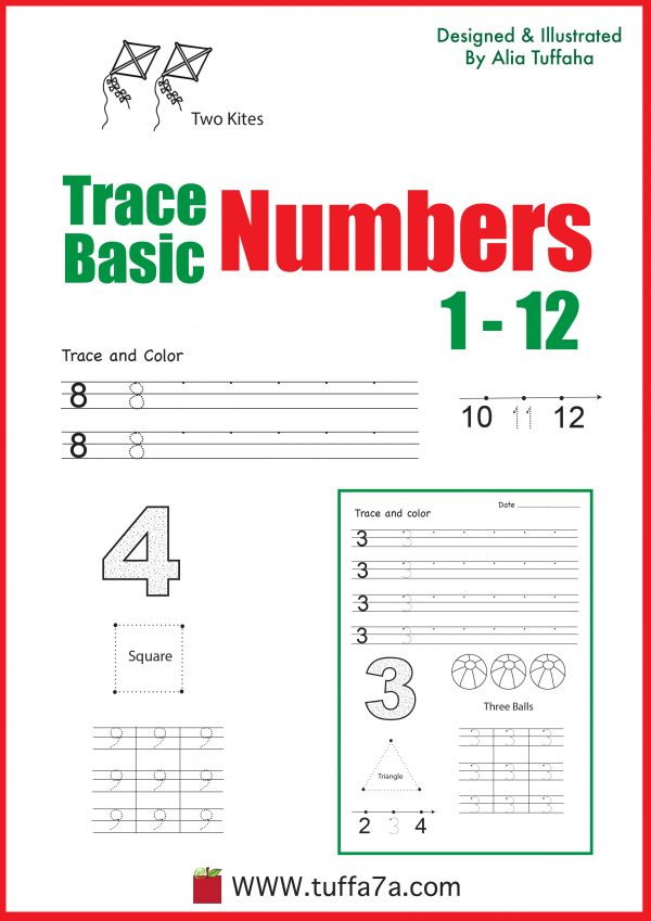 Trace Basic Numbers 1 12