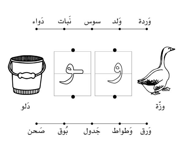 شكل الحرف وموقعه في الكلمة ج 1